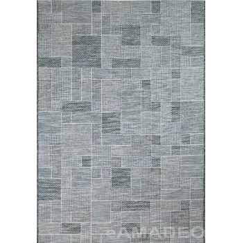 Koberec Spoltex Venkovní kusový koberec Terrazza Ivory Silver Grey 21107-731 - šedý - 80x150