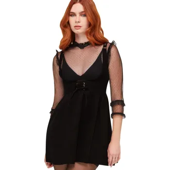 Dámské šaty šaty dámské KILLSTAR - Juniper's Ballad - Black - XXL