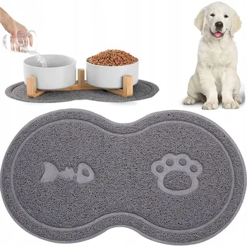 Miska pro psa Podložka pod misku z plastu PAGMIL šedá 0 l