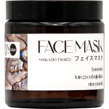 Pleťová maska La-Le maska na obličej s rašelinou, 120 ml