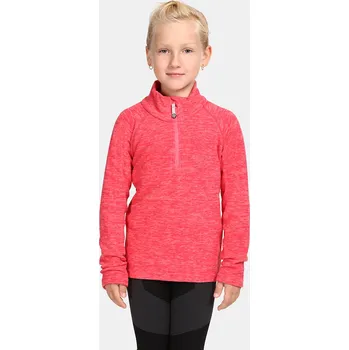 Dívčí oblečení Dětská fleecová mikina Kilpi ALMERI-J růžová 134-140