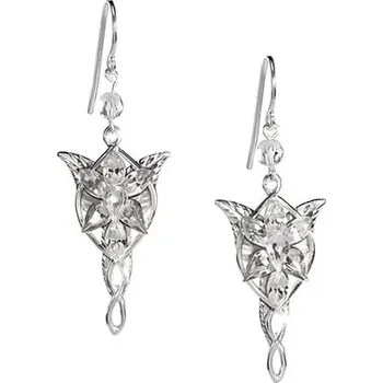 Náušnice Noble Collection Stříbrné Náušnice Pán Prstenů - Večernice