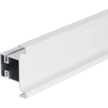 Nábytkové kování Gola vertikální středový profil 2,9 m - Bílá matná