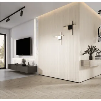 Nábytkové kování Obkladové lamely ONDA dub bílý 2,7 m