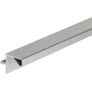 Nábytkové kování Profil úchytový pro horní skříňky s výklopem 2 m antracit