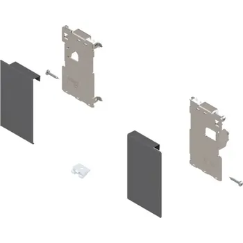 Nábytkové kování Legrabox ZI7.0MS0 čelní příchyt vnitřní zásuvka M černý