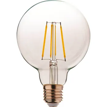 Lampička MARKET SET LED žárovka G95 E27 vlákno 8 W 806 lm 2700 K