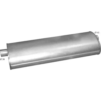 Tlumič výfuku Zadní tlumič výfuku POLMO 70.08