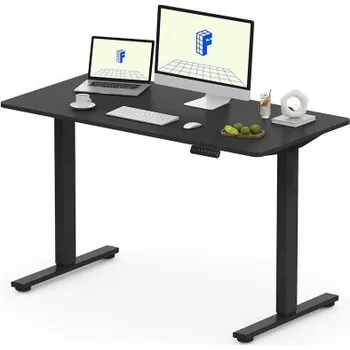 Jednací stůl Výškově nastavitelný stůl FQ2B-1260-EU, 120 x 60 cm, černý - N FLEXISPOT