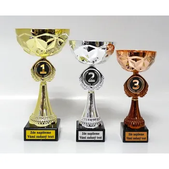 Poháry s pořadím 507-LAC002 Zde napište text na štítky a součet zadejte do košíku. Více informací viz.POPIS v dolní části.