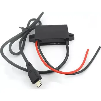 Měnič napětí Step-down měnič 12V/24V na 5V/3A Micro USB