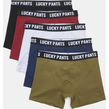 Sinsay - Bavlněné boxerky, 5 balení - vícebarevná - 210GW-MLC - 210GW-MLC-XXL