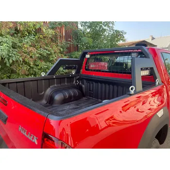 Tuning Toyota Hilux - rám korby s ochrannou sítí