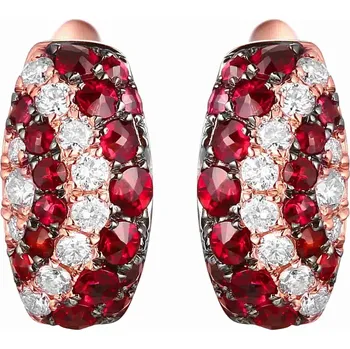 Náušnice Růžové zlato Náušnice