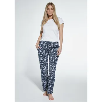 Dámské pyžamo Pyžamové kalhoty Cornette 690/36 Barva: světle modrá, Velikost: XL