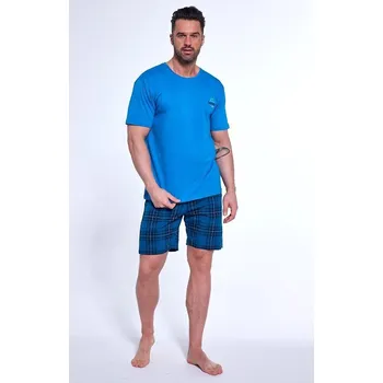 Pyžamo Cornette 326/186 California pánské M-XXL kr/r Barva: marine, Velikost: XL