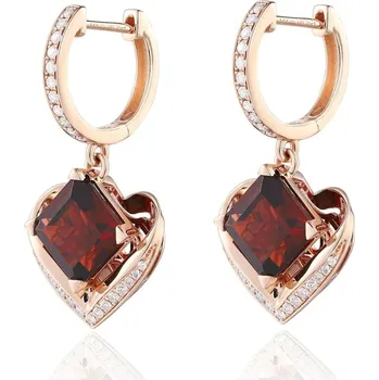 Náušnice Růžové zlato Náušnice