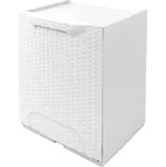 ARTPLAST RATTAN R34-1FRW Koš výklopný 34x29x47 cm, bílý