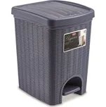 STEFANPLAST Odpadkový koš 20 l, 31x27,5x39cm, modrý