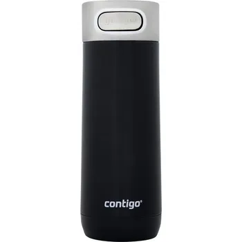 Termohrnek Termohrnek Contigo Luxe 470ml Barva: černá/stříbrná