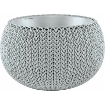 Květináč Curver Květináč COZY S, šedý