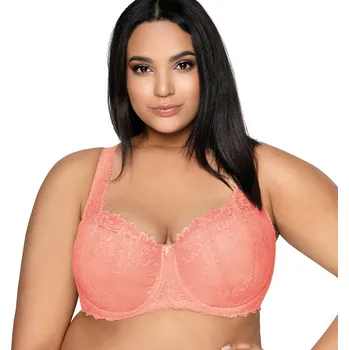 Dámské spodní prádlo MAT vyztužená podprsenka oranžová velikost 65I