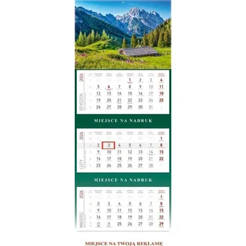 Kalendář NÁSTĚNNÝ KALENDÁŘ 2026 TŘÍDÍLNÝ SKLÁDACÍ HORY WOKÓŁ NAS