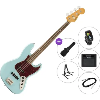 Baskytara Fender Squier Classic Vibe '60s Jazz Bass IL SET 2 Daphne Blue Elektrická baskytara
