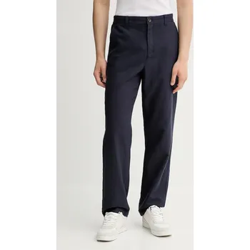 Lněné kalhoty Les Deux Pino 1000060 námořnická modř 59X, vel. 30/32