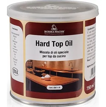 Olej na dřevo Olej na kuchyňské desky Borma Wachs Hard Top Oil bezbarvý 750 ml