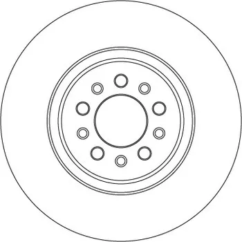Brzdový kotouč Brzdový kotouč TRW DF6837S