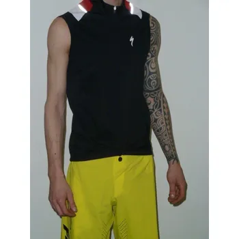 cyklistický dres Vesta Specialized pro vest full zip blk M