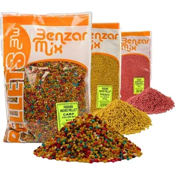 Benzar Mix Mikro Pelety Feeder 800 g 1,5 mm příchuť: Colorcarp Mix