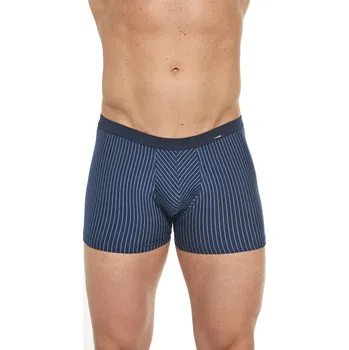 Boxerky Boxerky Cornette Infinity 912/77 S-2XL Barva: tmavě modrá-proužky, Velikost: M