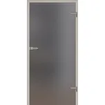 Skleněné dveře Naturel Glasa levé 80 cm dark Grey čiré GLASA1G80L