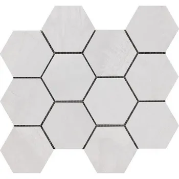 Obklad Mozaika Sintesi Met Arch light silver 30x34 cm mat MA12462