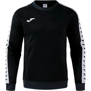 Pánská mikina Mikina JOMA HEROIC, barva černá - bílá, velikost 2XS