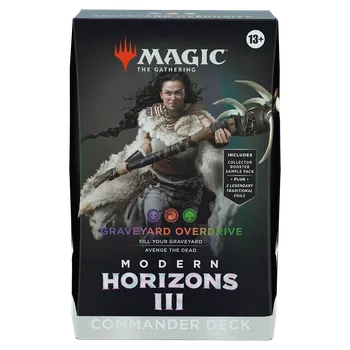 Desková hra Wizards of the Coast Magic The Gathering - Modern Horizons 3 Commander Deck Varianta: Graveyard Overdrive