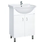 Koupelnová skříňka s umyvadlem Multi Pro 55,5x42,4 cm bílá PRO55NOVA