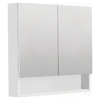 Koupelnový nábytek Zrcadlová skříňka SAT Cube Way 80x72 cm lamino GALCU3D80BP