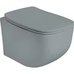 Wc závěsné AXA Jam šedá mat zadní odpad 3312709