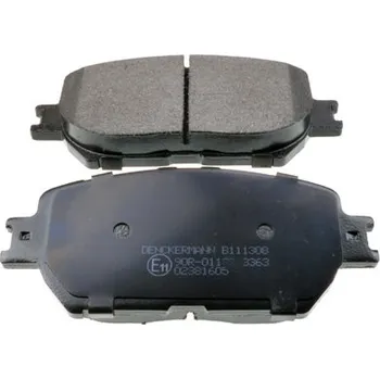 Brzdová destička Sada brzdových destiček, kotoučová brzda DENCKERMANN B111308