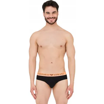 Slipy EMPORIO ARMANI Slipy černé 3-pack S