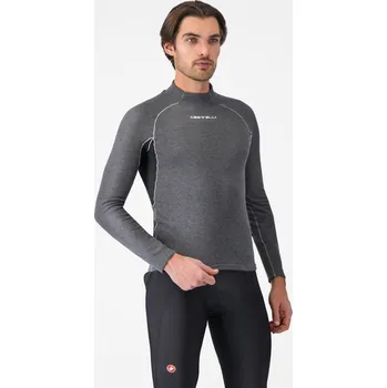 Pánské tričko Triko Castelli Flanders 2 LS gry XL - doprava zdarma