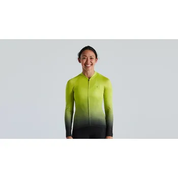 cyklistický dres Dres Specialized SL Air jersey LS wmn hyperviz XL - doprava zdarma