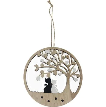 Velikonoční dekorace Dekorace k zavěšení strom života s kočkami D6149/2