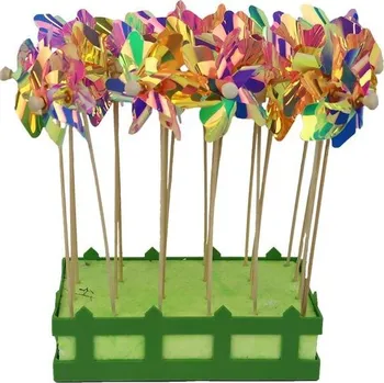 Velikonoční dekorace Větrník dekorační, 24 ks X7933