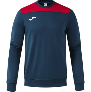 Pánská móda Mikina JOMA PHOENIX III, barva tmavě modrá - červená, velikost S