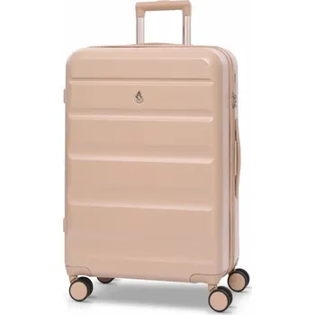 Plastový kufr AEROLITE T-635 M - béžová