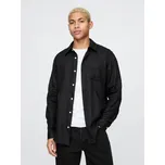 GAP Lněná košile Classic Shirt - Pánské GAP černá 3250567